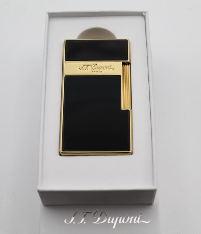 S.T. Dupont Big D Golden Shiny Black Lacquer