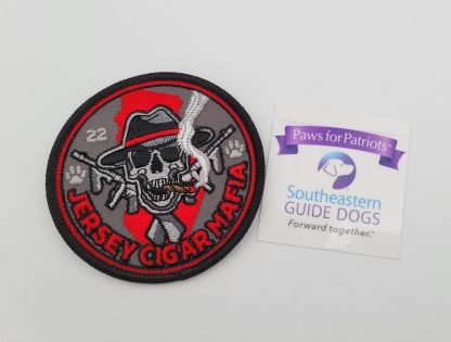 Jersey Cigar Mafia Patch - CHARITY for Southeastern Guide Dogs