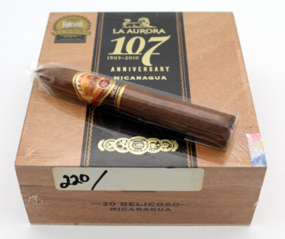 La Aurora 107 Anniversary Nicaragua Belicoso