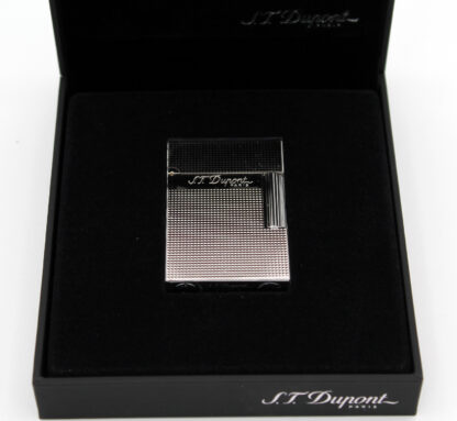 S.T. Dupont Ligne 2 Small Microdiamond Head Palladium Lighter