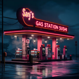 Gas Station Sushi Gordo by Sanj Patel